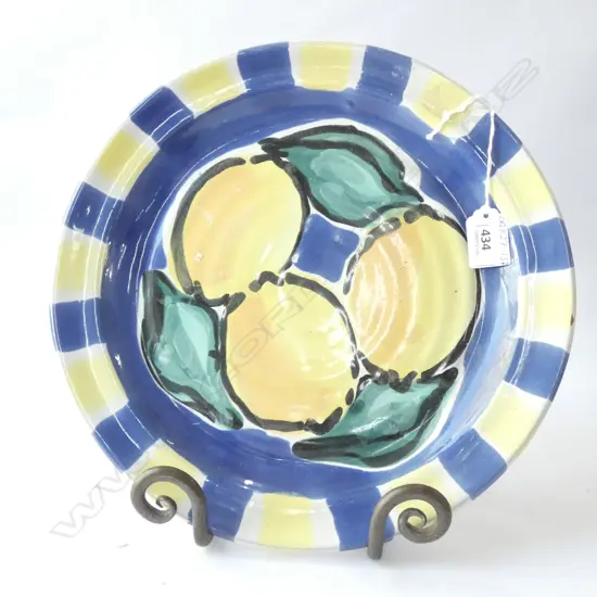 MORRIS & JAMES PLATE - DIA. 300MM