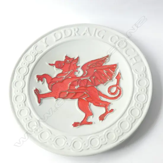 WELSH DRAGON PLAQUE, DIA. 270MM