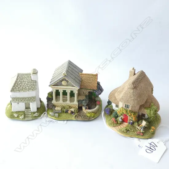 2 LILLIPUT LANE COLLECTORS CLUB - THE PIGSTY & AFTERNOON TEA. WITH BOXES & CERTIFICATES