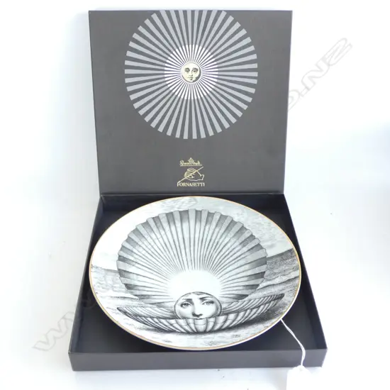 FORNASETTI PLATE IN BOX - SHELL  FACE