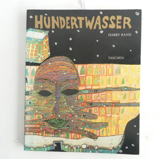 HUNDERTWASSER ILLUSTRATED BOOK BY HARRY RAND