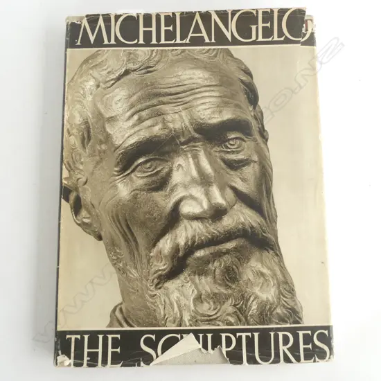 MICHELANGELO - THE SCULPTURES - 1941 ILLUSTRATED BOOK PHAIDEN EDITION 