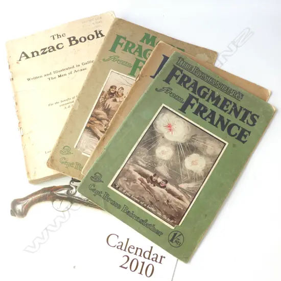 WW1 BRUCE BAIRNSFATHER MAGAZINES & THE ANZAC BOOK 1916