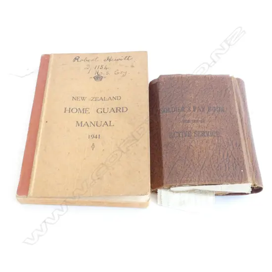 1 VOL. 1941 NEW ZEALAND HOME GUARD MANUAL 