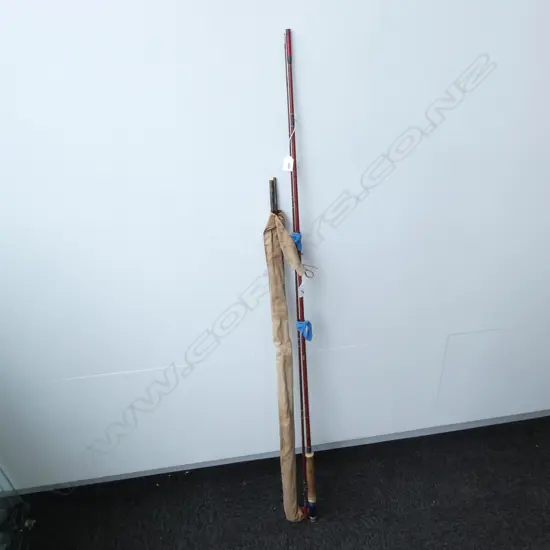 2 VINTAGE FLY RODS L. 1390MM
