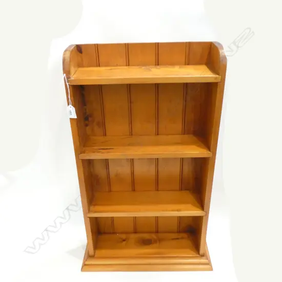 4 TIER WOODEN SHELF W. 460 H. 740MM