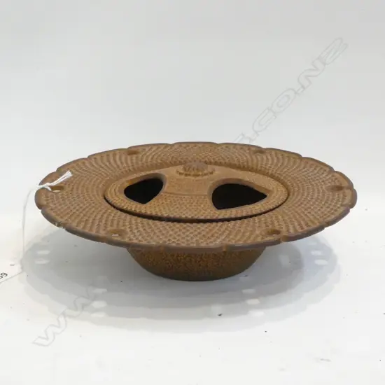 JAPANESE INCENCE BURNER 'HIJIRI MARU MAIDEN VOYAGE 1969' 220MM DIA. 