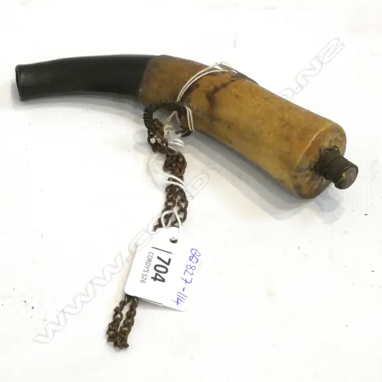 NORTH AFRICAN POWDER HORN L. 150MM
