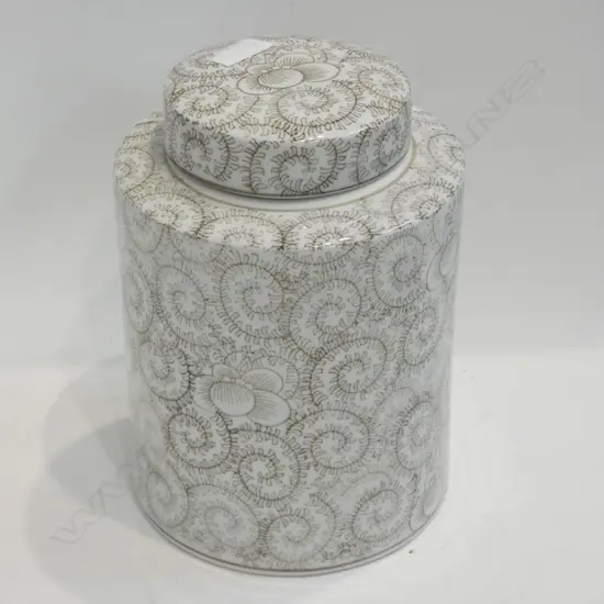 LG LIDDED JAR - H. 270 DIA. 200MM
