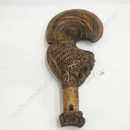 MAORI RESIN SOUVENIR HAND CLUB L 330 MM