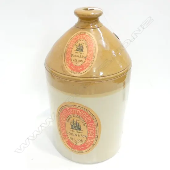 STONEWARE CROCK H 400 MM