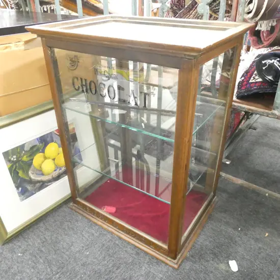 L. S. FRY & SONS LTD. CHOCOLATE CABINET W. 500 D. 370 H. 655MM