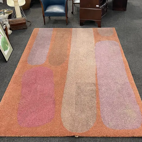 A WOOLLEN DINOSAURS DESIGN RUG (TOTEM) 2960 X 2220 MM