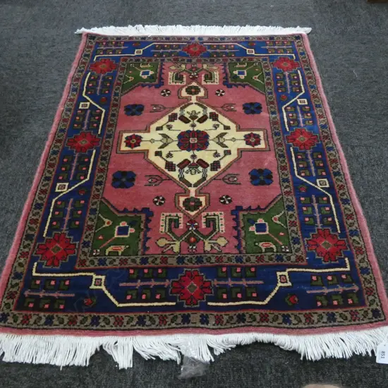(58M) PERSIAN HAMADAN RUG 960 X 720mm