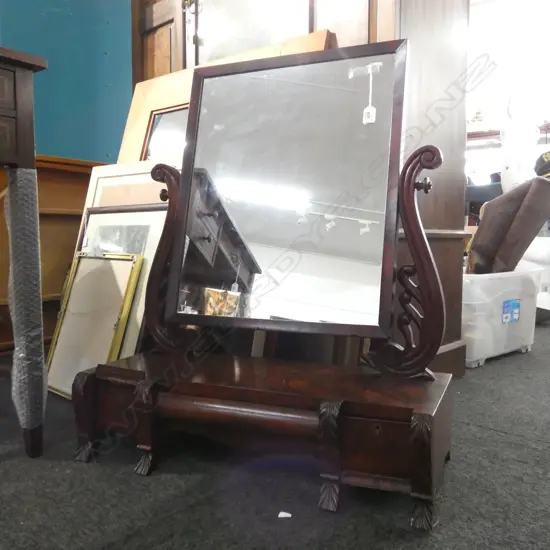 WILLIAM IV TOILET MIRROR