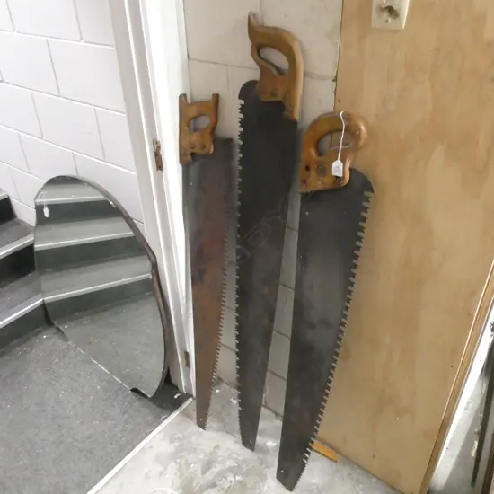 3 CROSS CUT SAWS