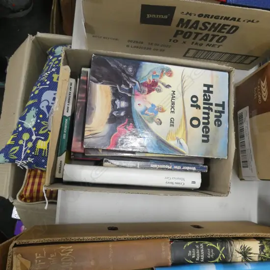 BOX LOT MAURICE GEE NOVELS