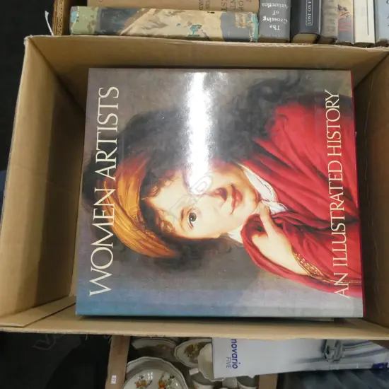 BOX LOT BOOKS; INTERNATIONAL ART INTEREST