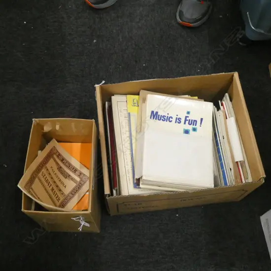 BOX LOT ORCHESTRAL MINI SCORES