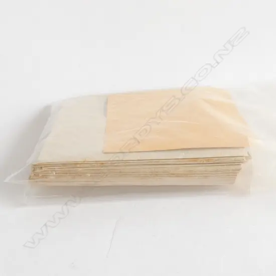 BUNDLE VINTAGE GOLD FOIL LEAVES - EA. 60X60MM 