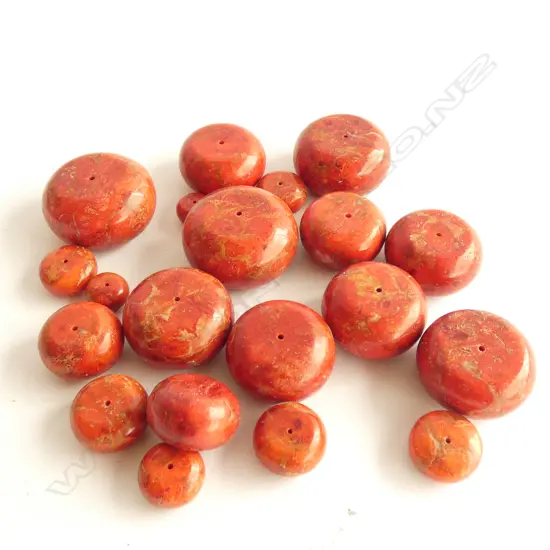 BAG SEA CORAL BEADS - ASSORTED SIZES 