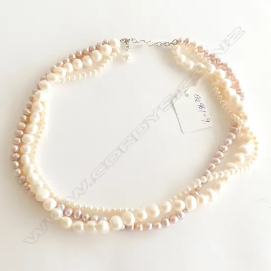 CULTURED FRESHWATER PEARL NECKLACE 102.03g