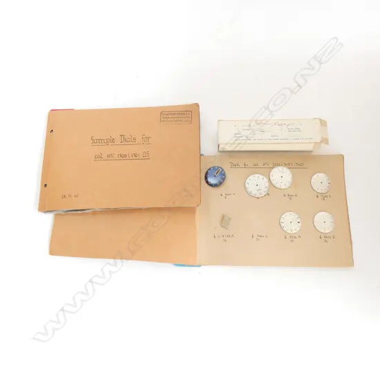 ASST SAMPLE WATCH DIALS