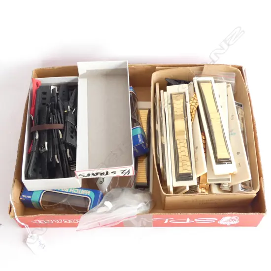 LOT ASST WATCH STRAPS METAL ETC