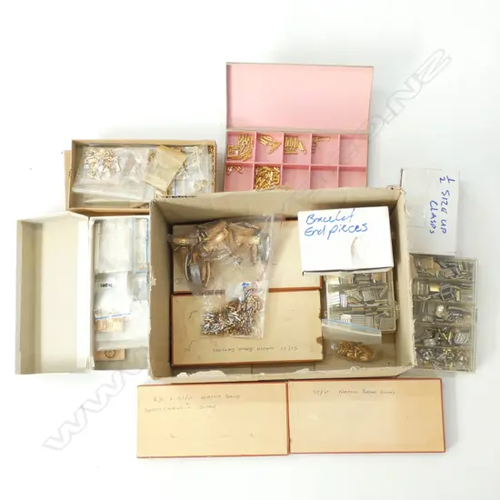 LOT ASST WATCH CLASPS/LINKS ETC