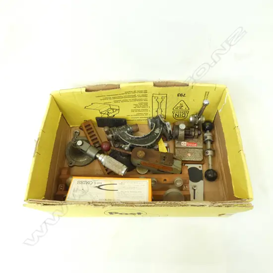 LOT ASST JEWELLERS TOOLS