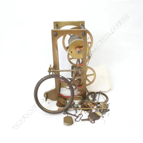 TOWER CLOCK MECHANISM & ASST. PARTS