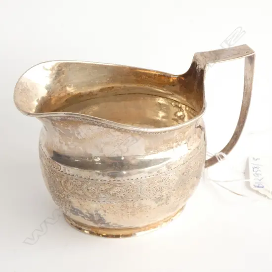 GEORGIAN STG SILVER CREAMER 104 GRAMS