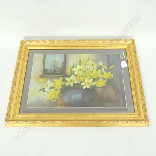 OIL PAINTING DAFFODILS