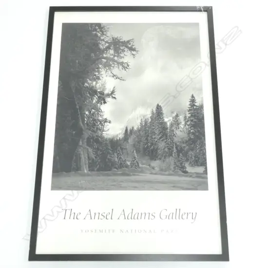 ANSEL ADAMS FRAMED POSTER 860 X 560MM