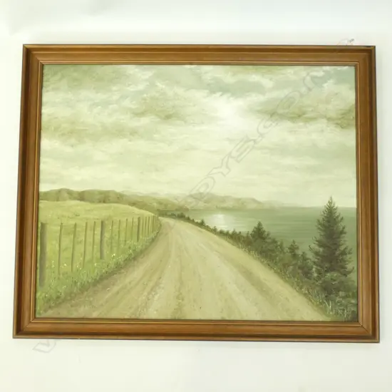 HANS BRUTSCH OIL 'LANDSCAPE: NORTHLAND' '76