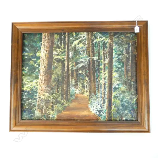 J.T.WALKER 'REDWOOD GROVE ROTORUA' OIL