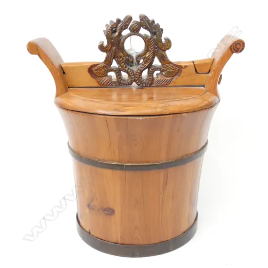 CHINESE RICE BOX H. 305MM