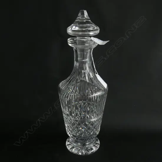 CUT CRYSTAL DECANTER - H. 330MM