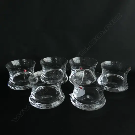 SET OF 6 LITTALA FINLAND TUMBLERS H. 65MM
