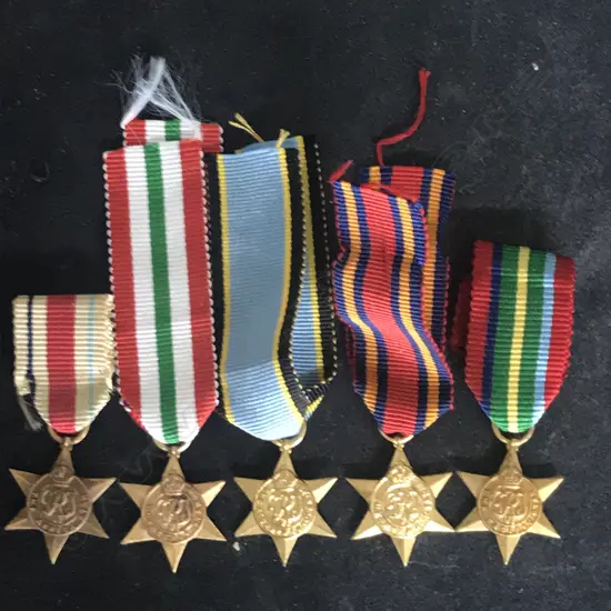 APPROX 65 REPLICA WWII MINIATURE MEDALS, incl...