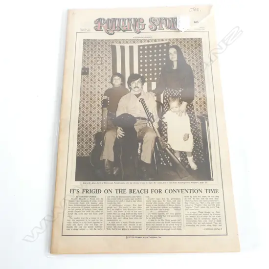 ROLLING STONES MAGAZINE - 1972 