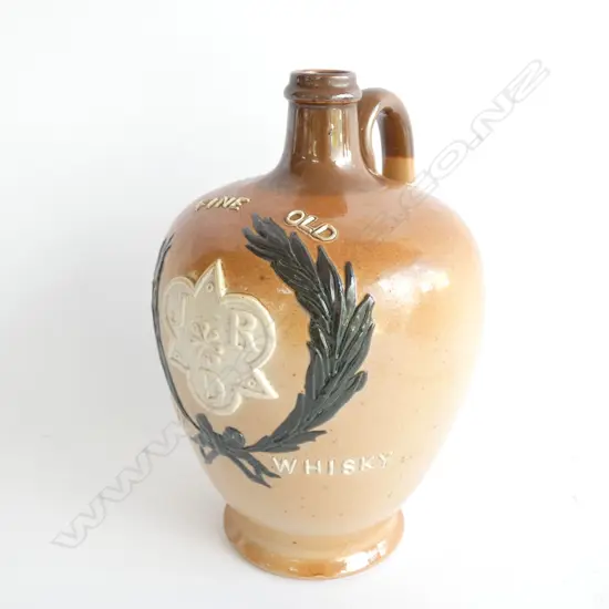 DOULTON LAMBETH JRD SCOTCH WHISKY JUG (STOPPER IS INSIDE JUG) H. 220MM