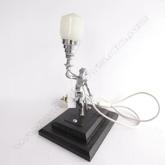 ART DECO STYLE LAMP H. 320MM