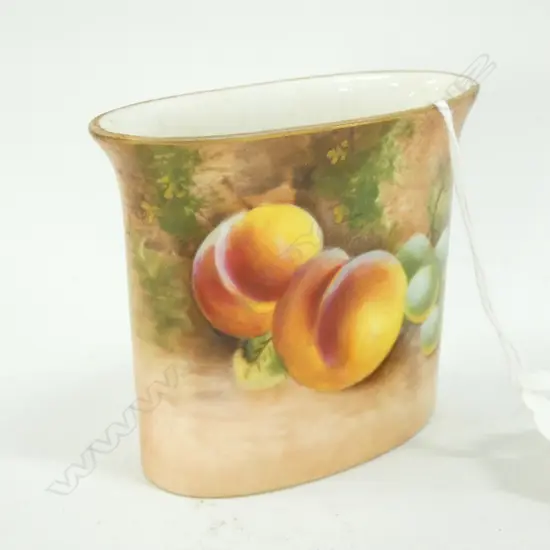 R/WORCHESTER HAND PAINTED POSY VASE H. 60MM