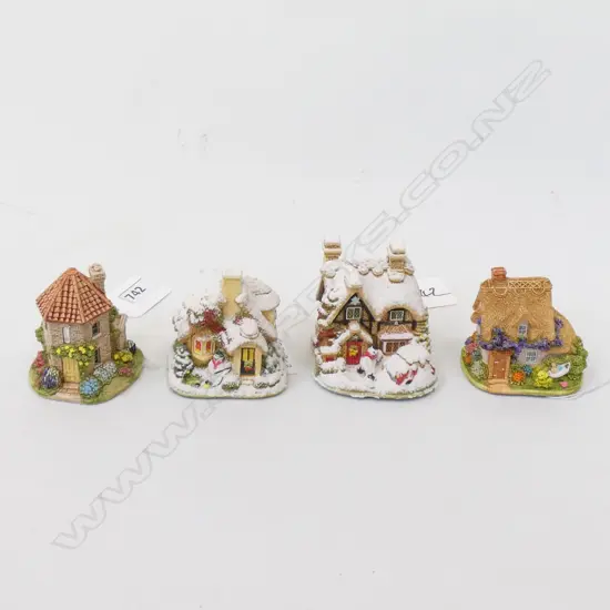 4 LILLIPUT LANE COTTAGES - L2365 / 2812 / 2439 & 2542 - WITH BOXES & CERTIFICATES