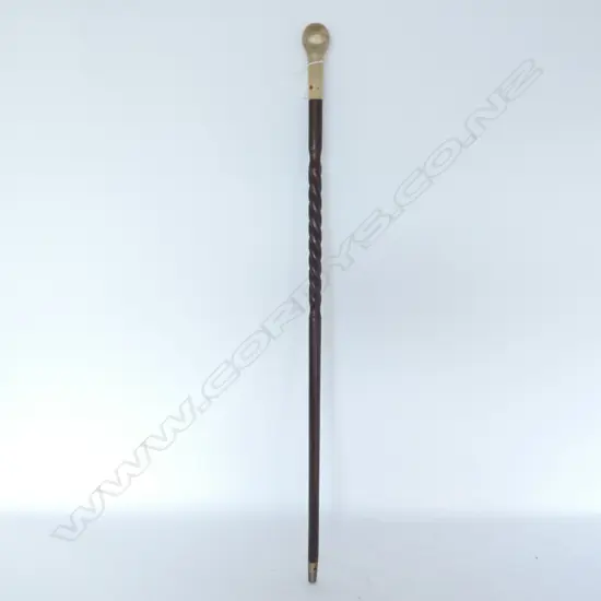 HORN TOPPED WALKING STICK L. 965MM