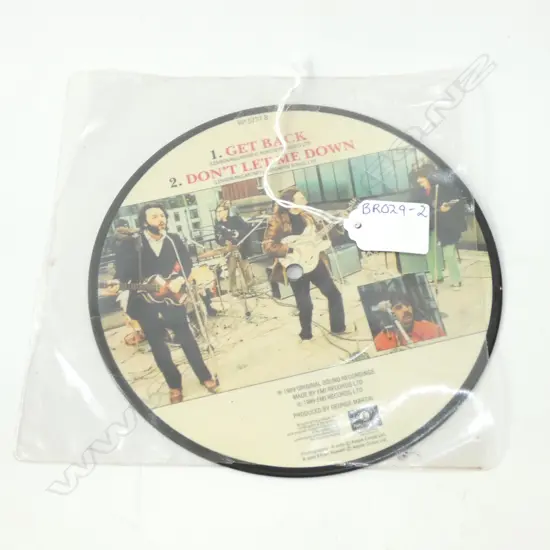 BEATLES 1969 45 VINYL - GET BACK / DON'T LET ME DOWN