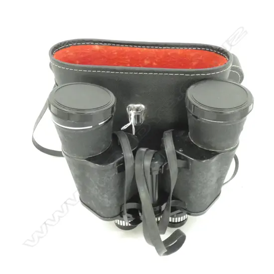 PR VINTAGE BINOCULARS CASED
