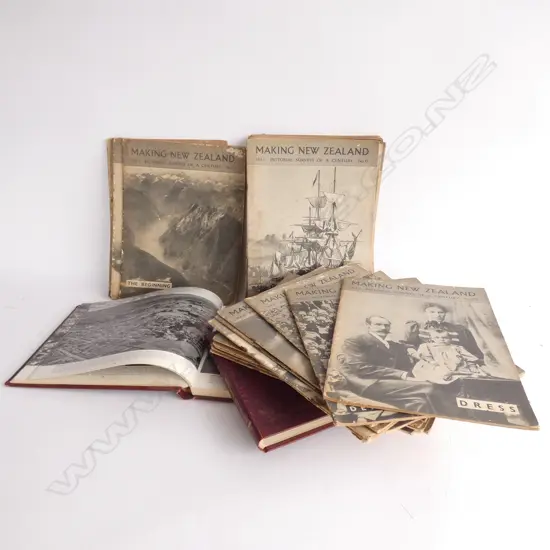 2 BOOKS; WHITES AVIATION PICTORIAL REFERENCE OF NZ + MAKING NZ MAGAZINES