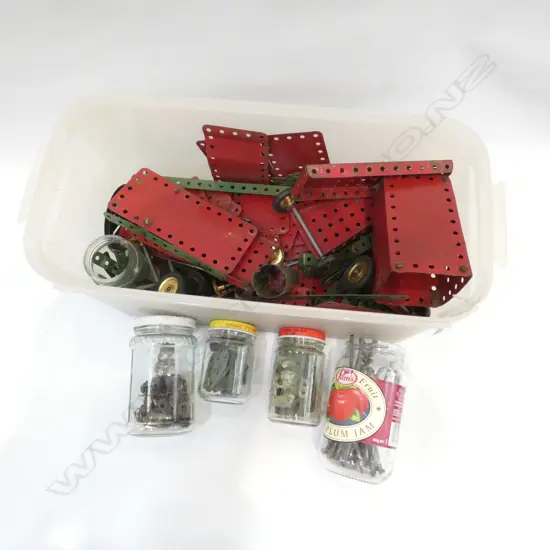 BOX LOT ASST. MECCANO 